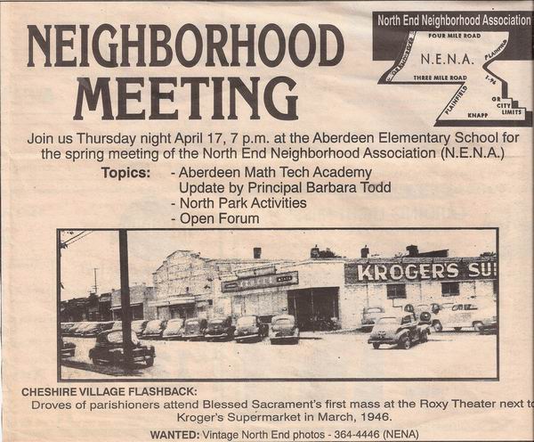 Fairmount Theatre - Roxy Theater - Blessed Sacument Church 2 From Doug Taylor Collection (newer photo)